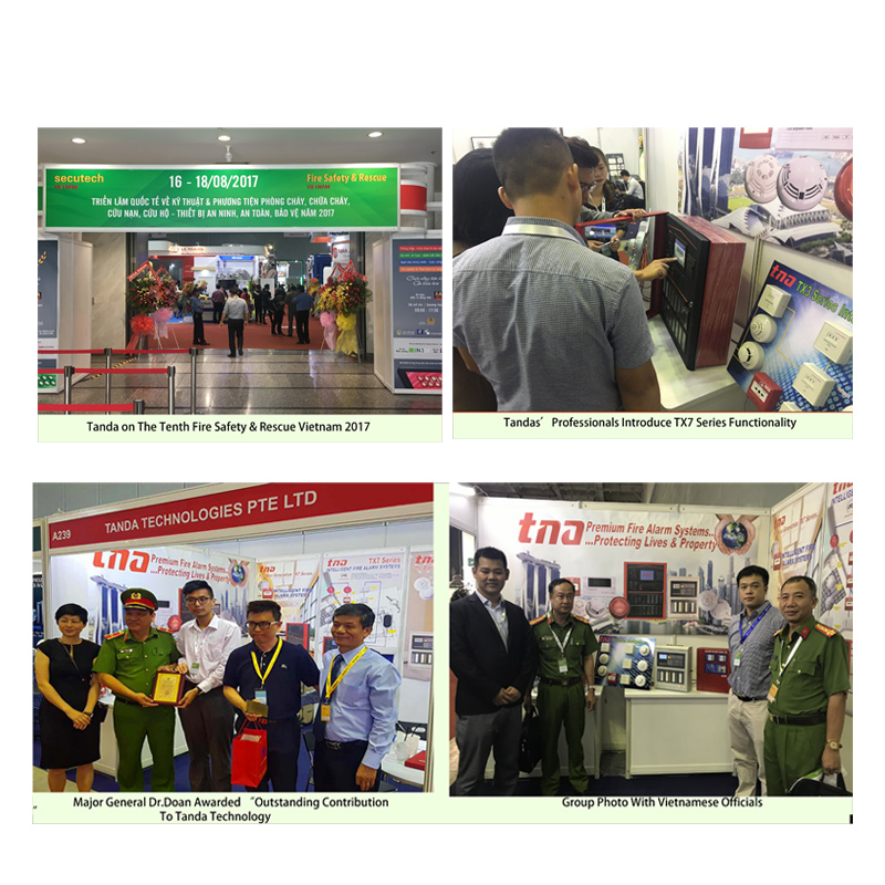 TandaがFire Safety＆Rescue Vietnam 2017に参加します
